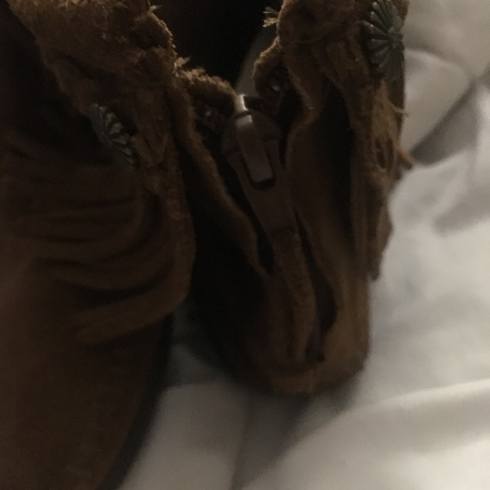 Suede Ankle  Moccasins